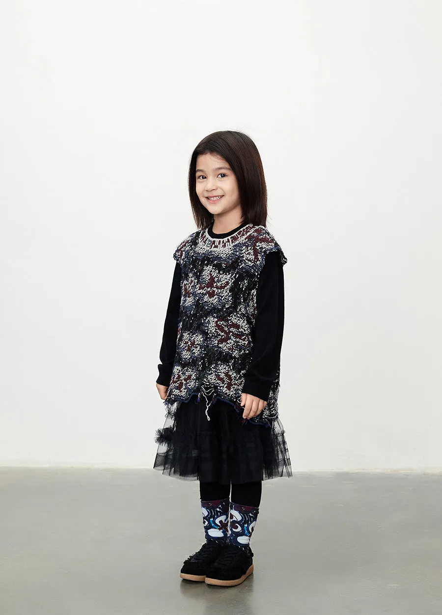 Vest /  jnby by JNBY Relaxed Floral Sweater Vest