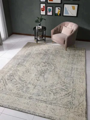 Vienna 46 Beige Transitional Wool Rug