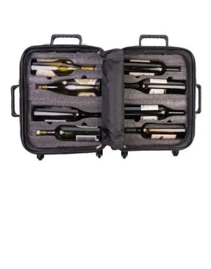 VinGardeValise Petite 03 Wine Suitcase (Silver)