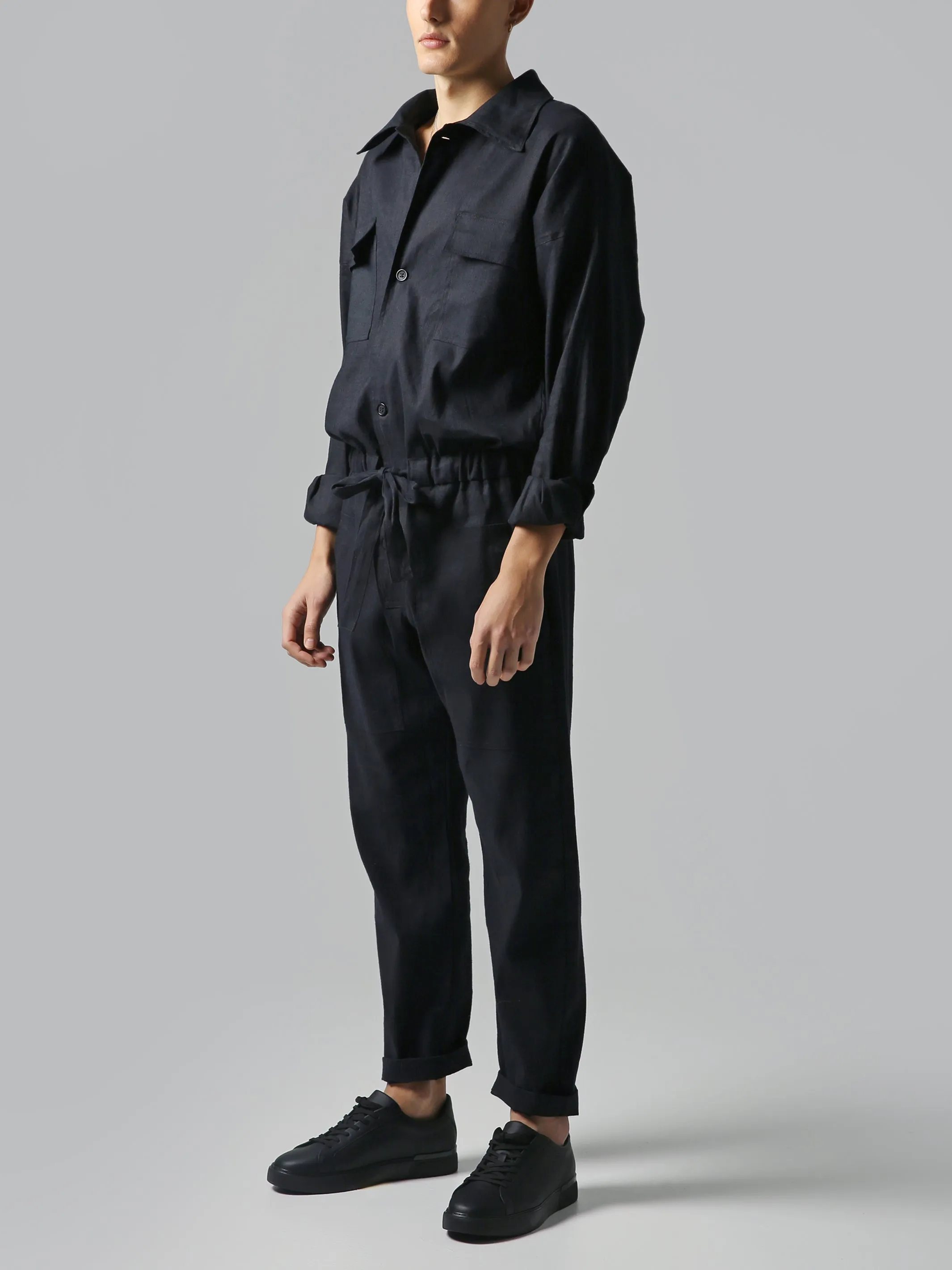 Visaltes Men's Linen Jumpsuit