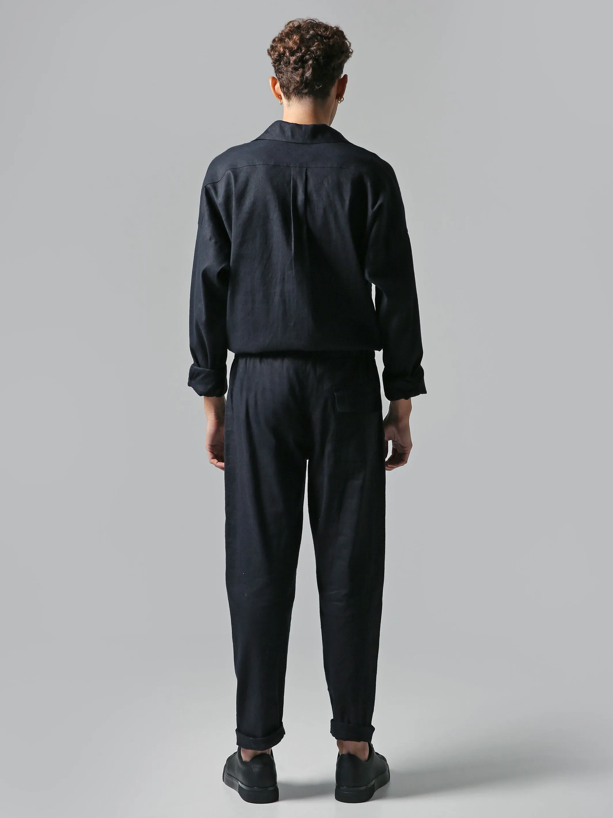 Visaltes Men's Linen Jumpsuit