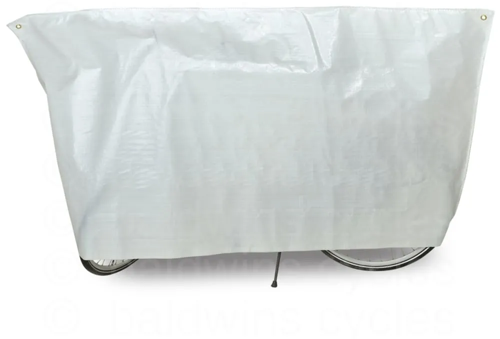 VK "Classic" Waterproof Single Bicycle Cover Incl. 5m Cord - Black