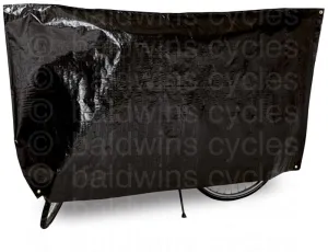 VK "Classic" Waterproof Single Bicycle Cover Incl. 5m Cord - White