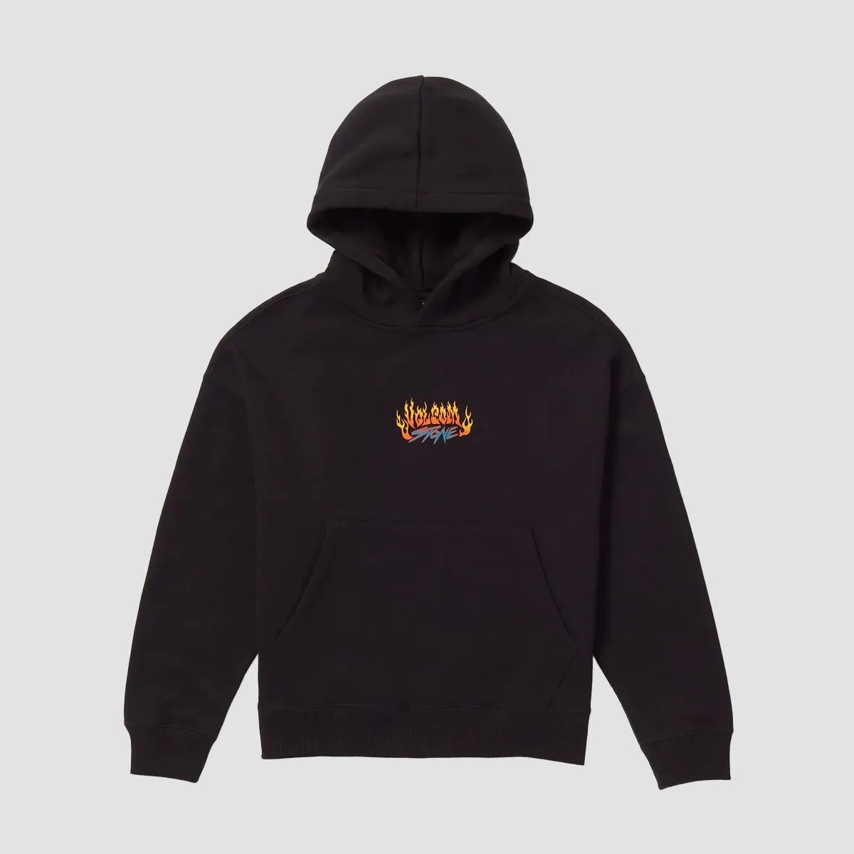 Volcom Trux Pullover Hoodie Black - Kids