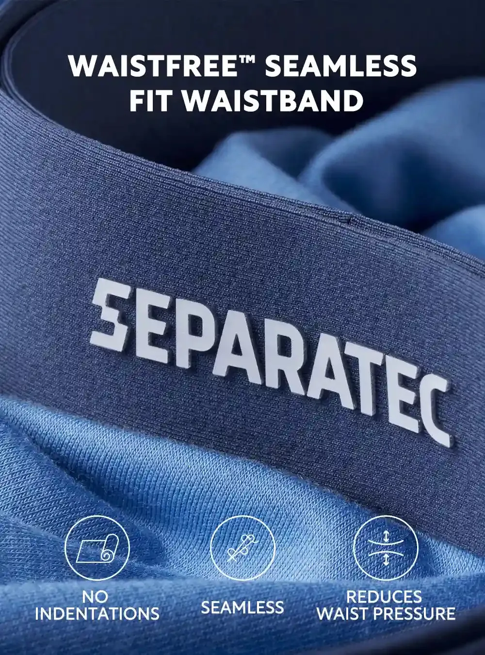 Waistfree™ Seamless Bamboo Rayon Boxer Briefs 4 Pack