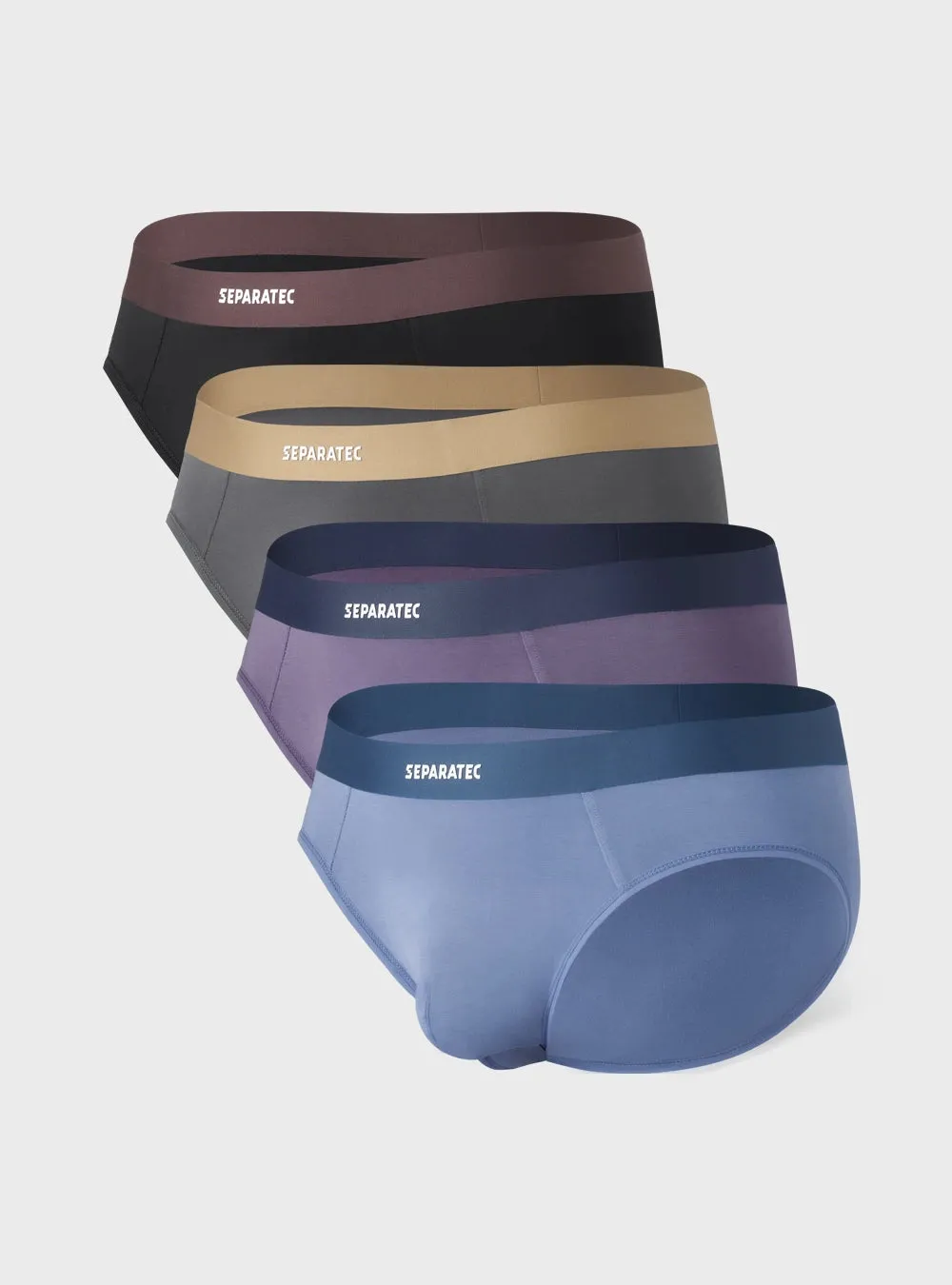 Waistfree™ Seamless Bamboo Rayon Briefs 4 Pack