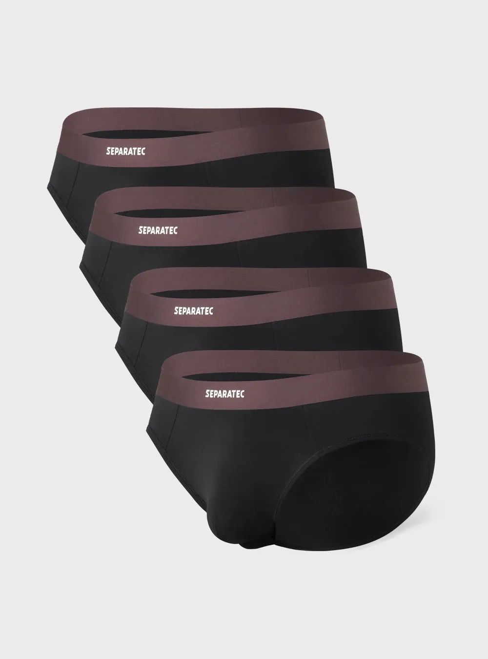 Waistfree™ Seamless Bamboo Rayon Briefs 4 Pack
