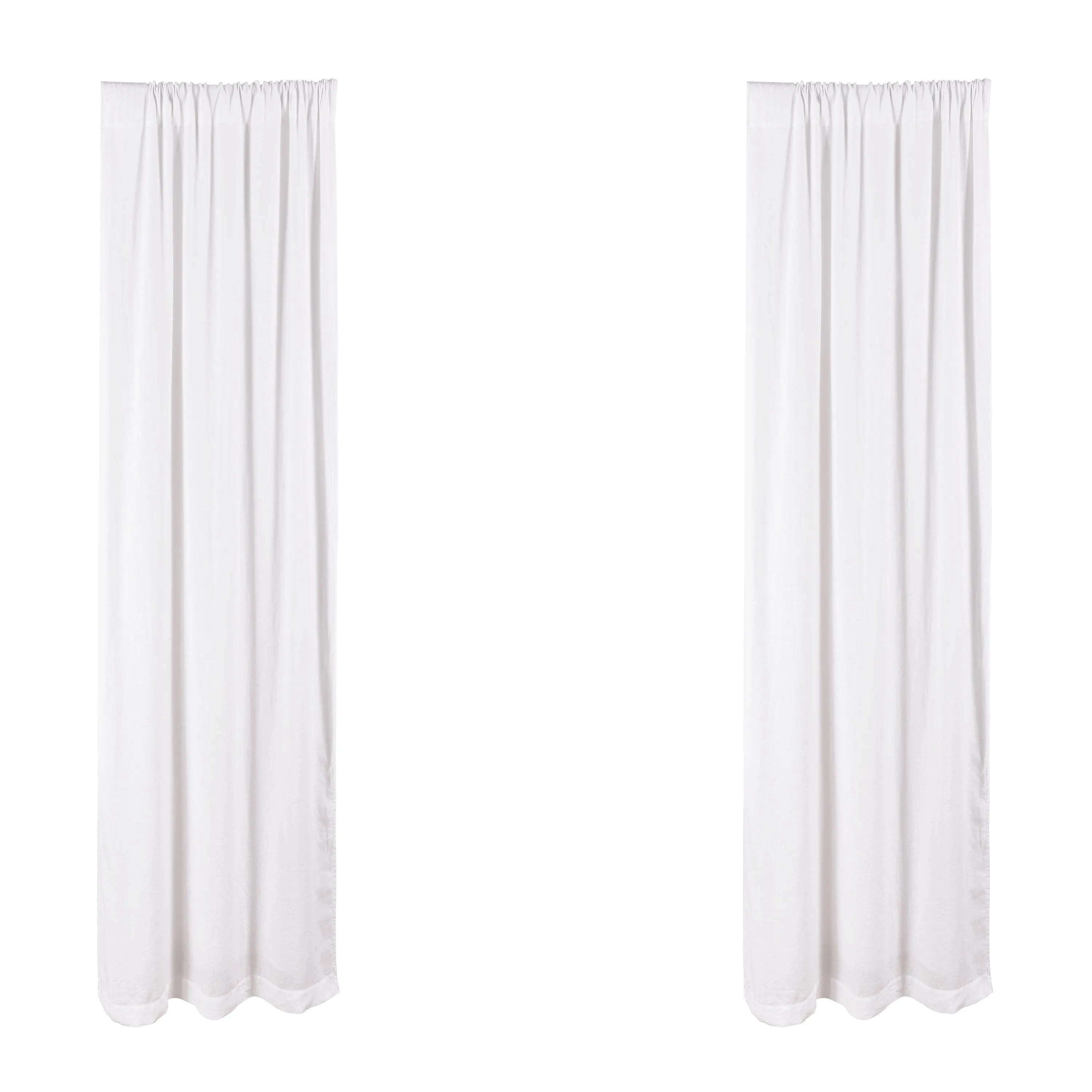 Washed Linen Drape Panel - Set of 2