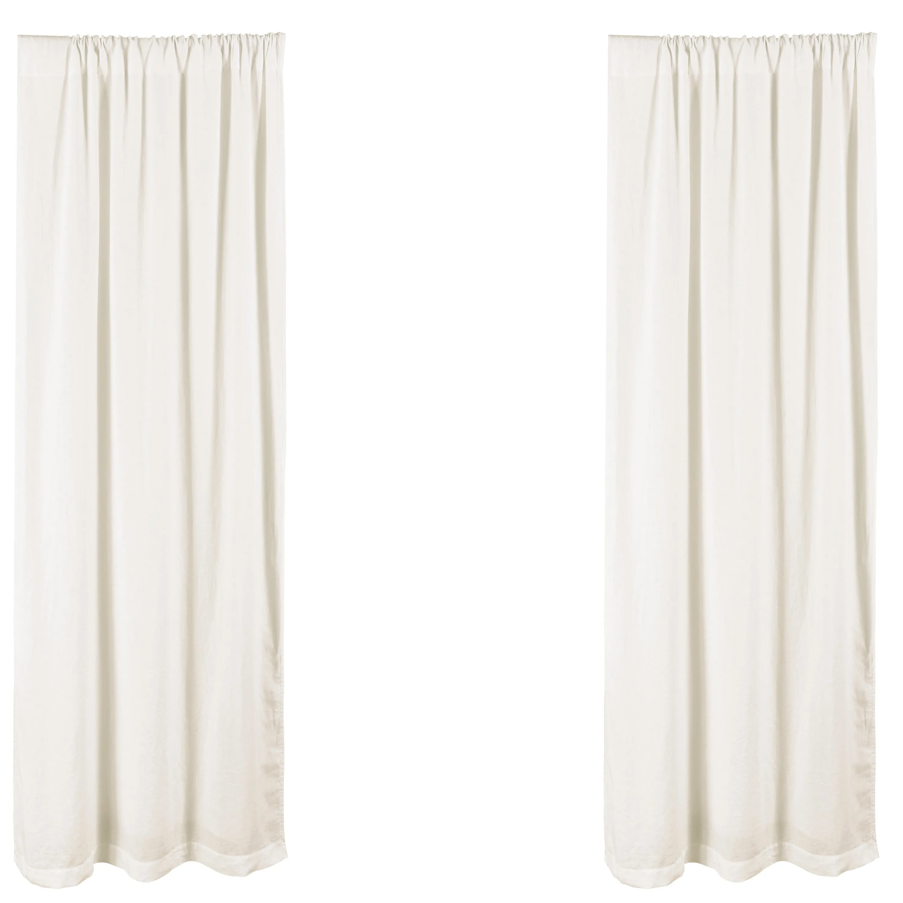 Washed Linen Drape Panel - Set of 2