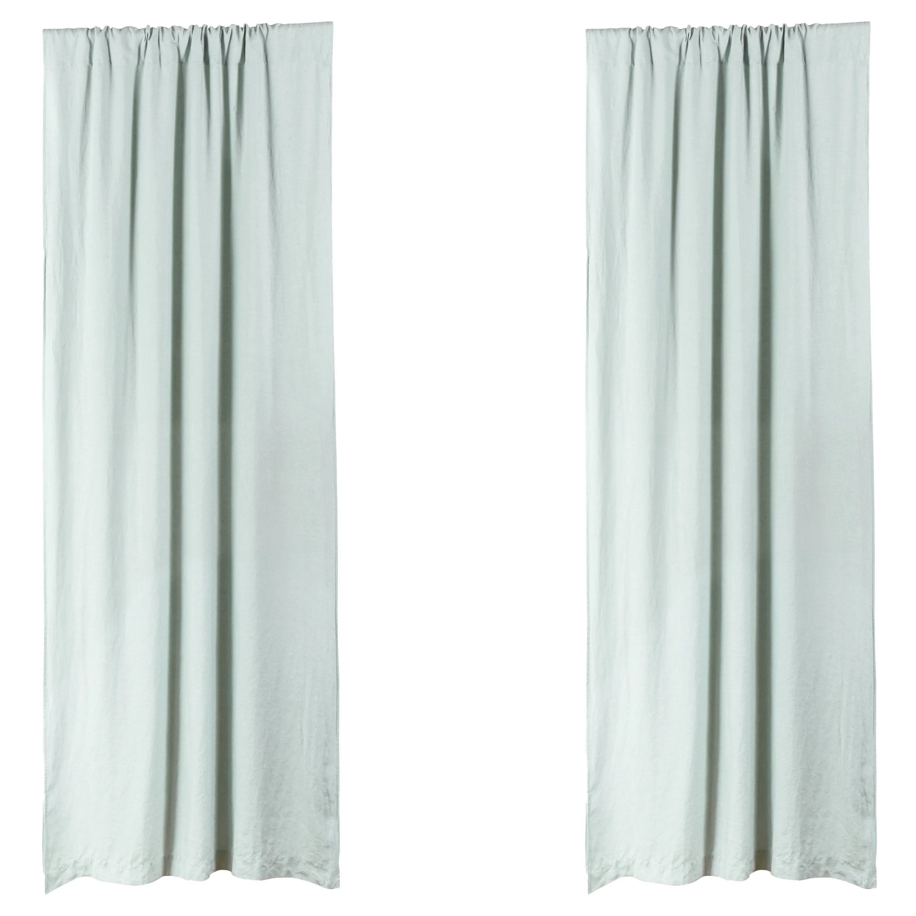Washed Linen Drape Panel - Set of 2