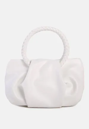 White Soft Handbag