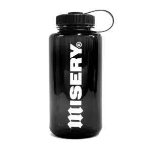 WIDE MOUTH 1LTR TRITAN WATER BOTTLE BLACK