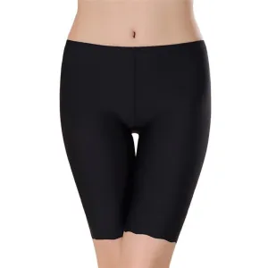Women Boyshorts Pants Ice Silk Seamless Short Women Five Black Silk Safety Pants Women Silk Ice Safety Underwear Boxer