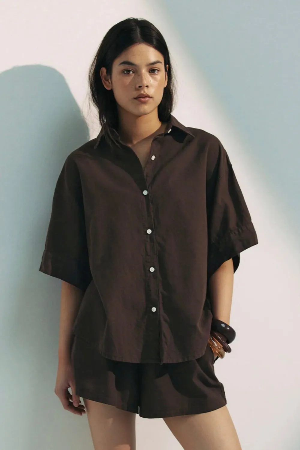 Womens Boyfriend Short Cocoa