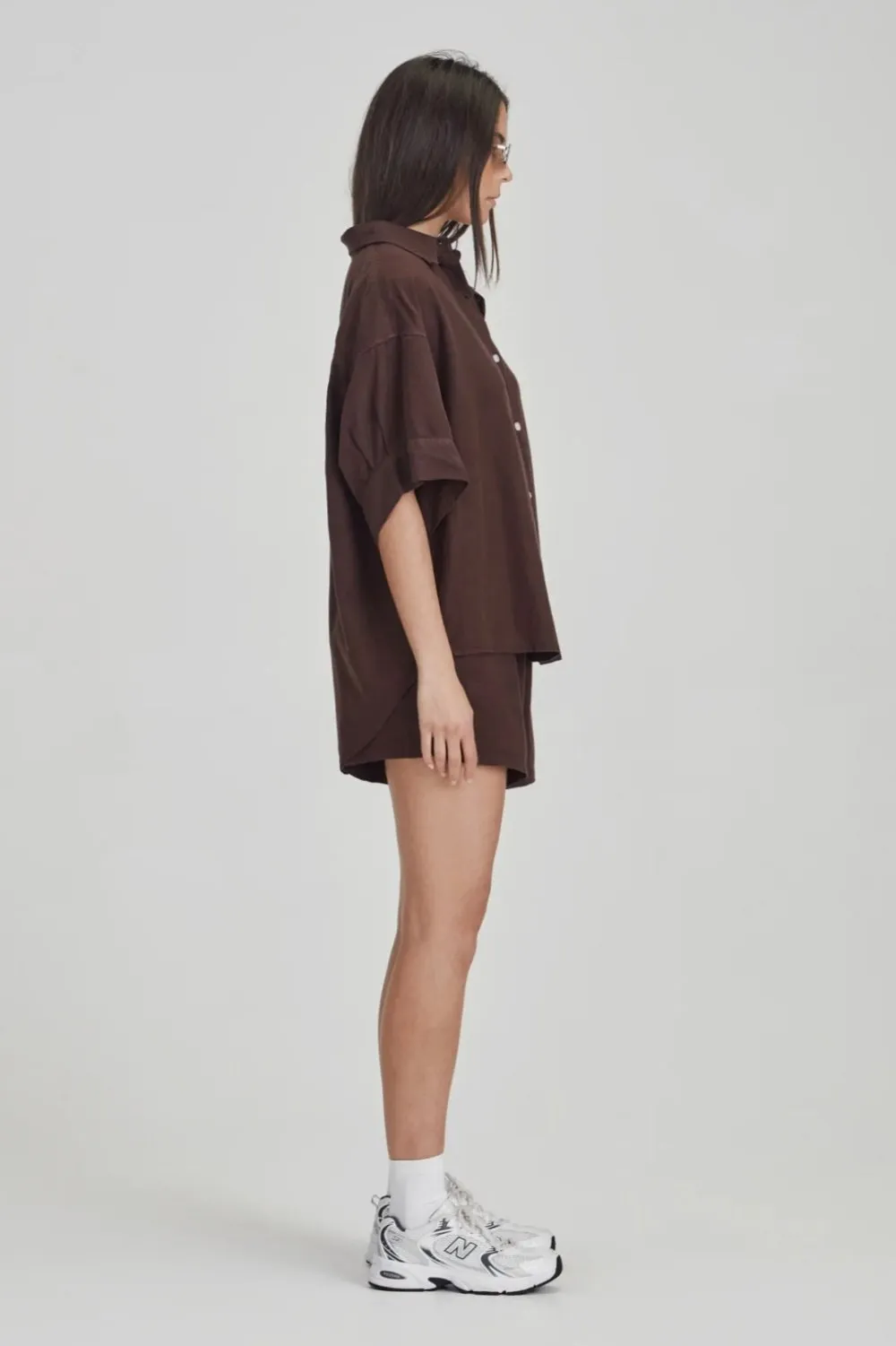 Womens Boyfriend Short Cocoa