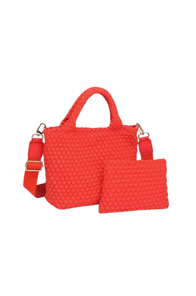 Woven Crossbody Bag