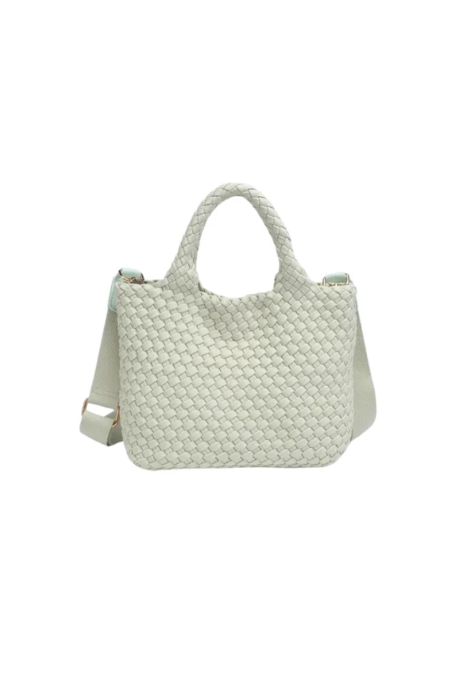 Woven Crossbody Bag