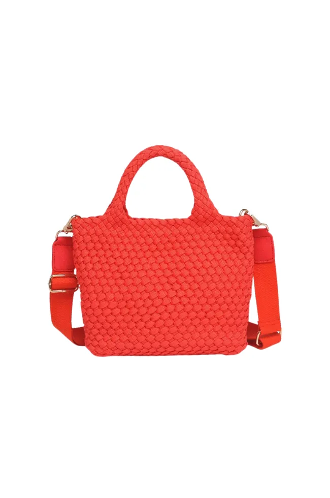 Woven Crossbody Bag