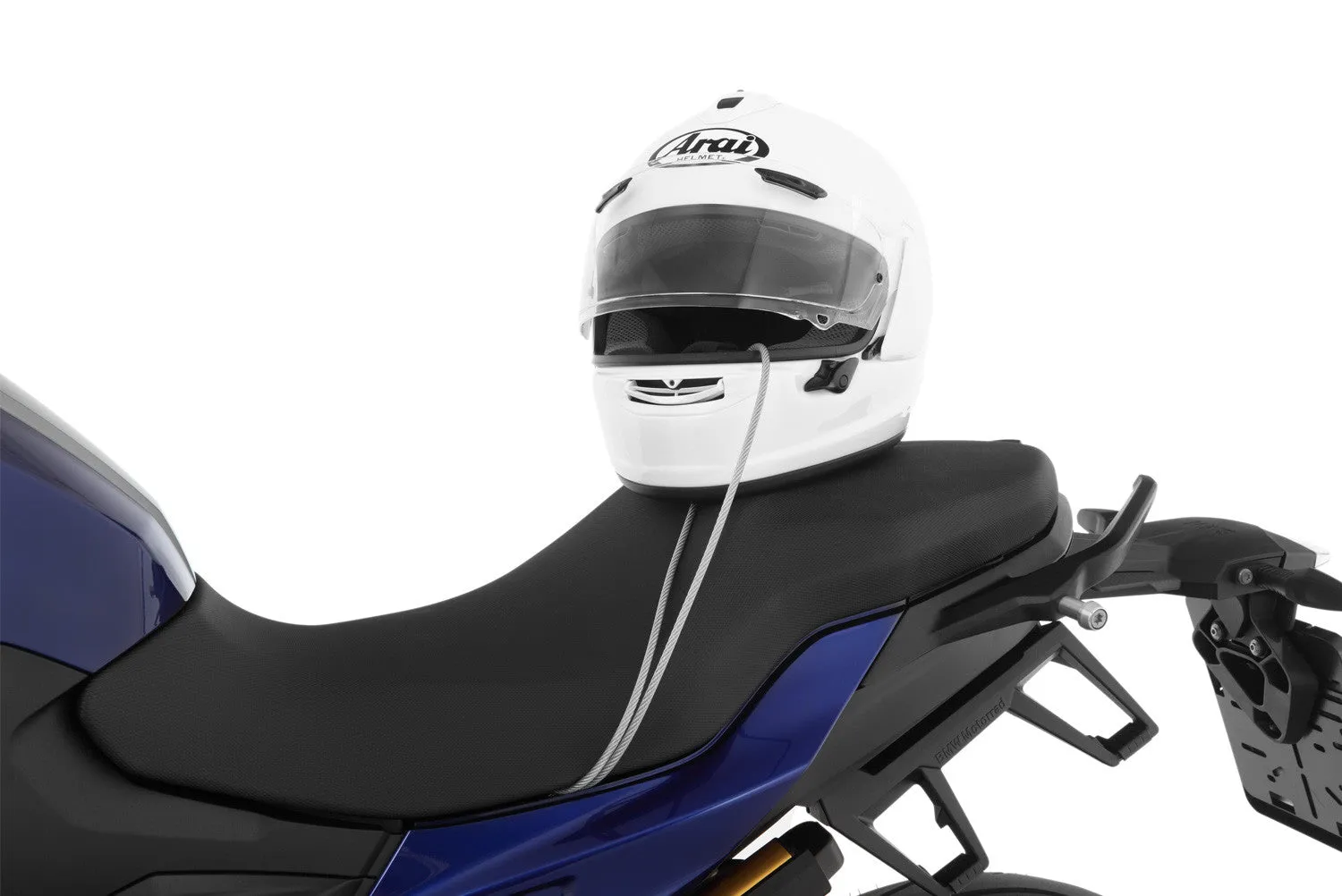 Wunderlich helmet anti-theft system »HELM-LOCK« - stainless steel