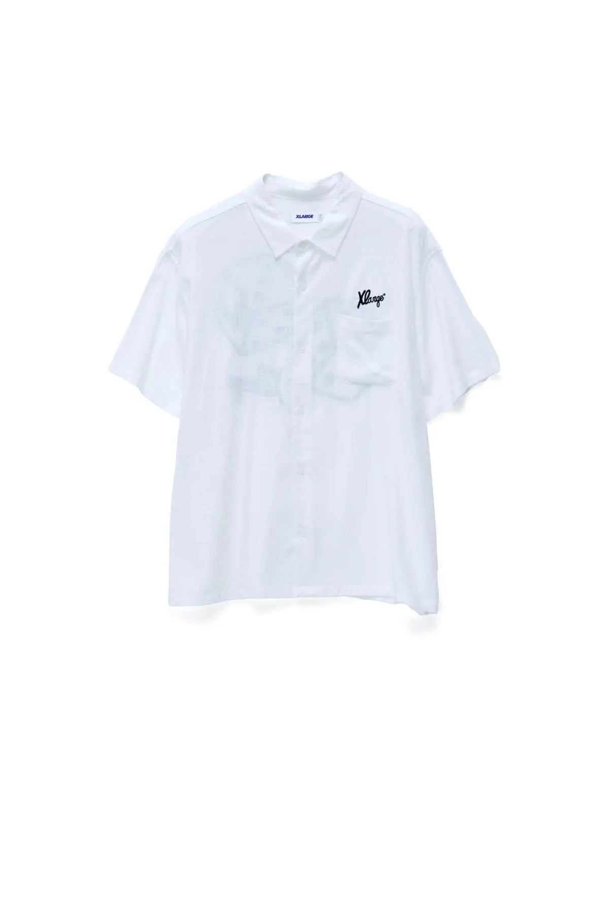 XL DICE EMB SHIRT - WHITE