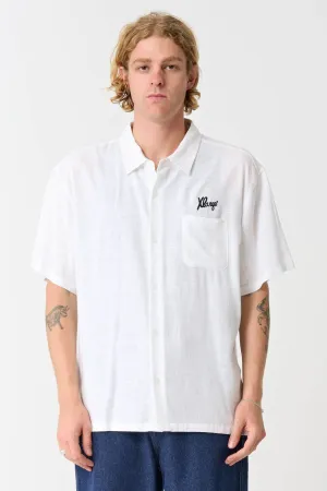 XL DICE EMB SHIRT - WHITE
