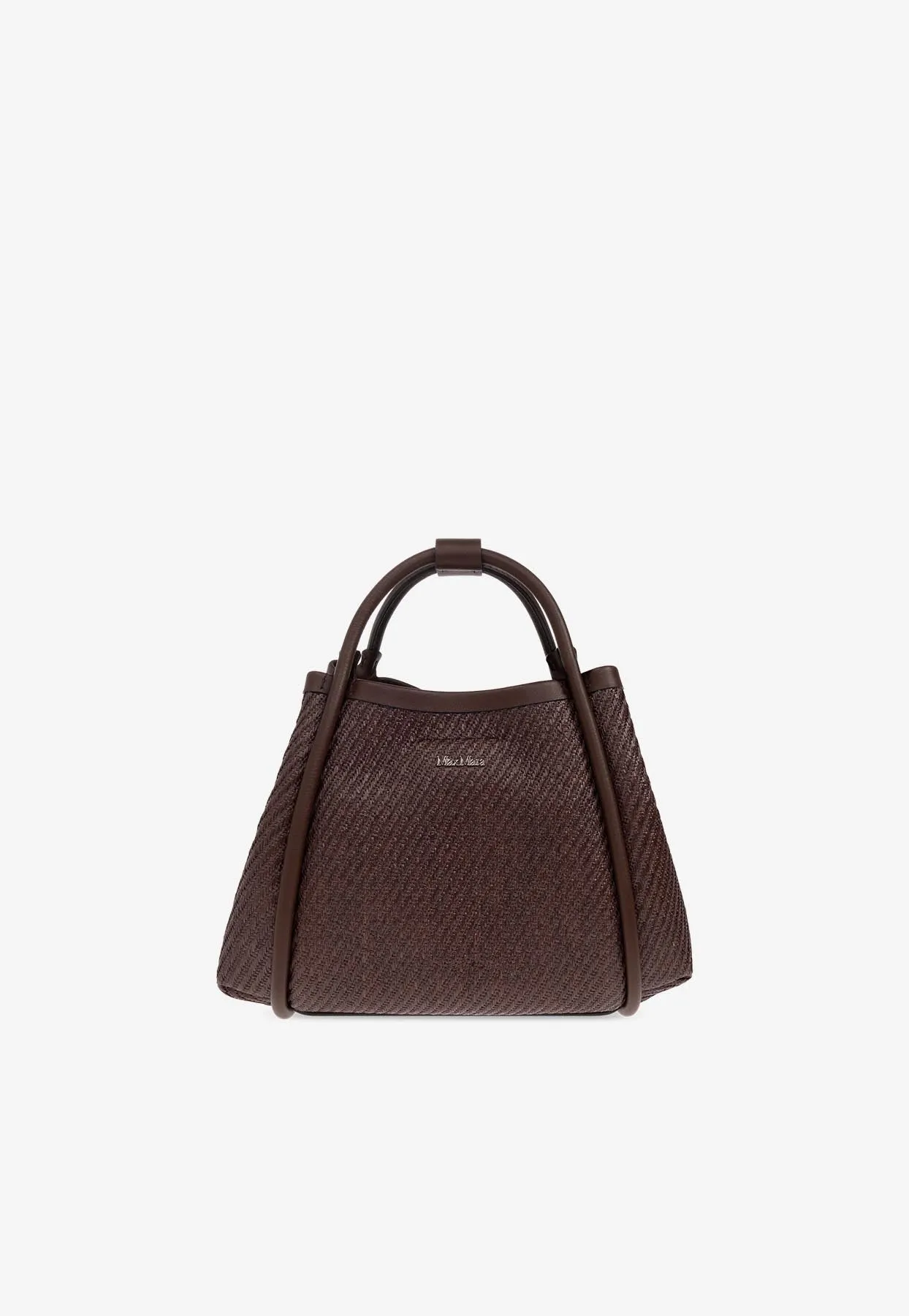 XS Summer Marine Raffia Top Handle Bag
