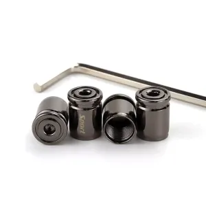 Yek - Anti-theft Zinc Alloy Car Tire Valve Caps