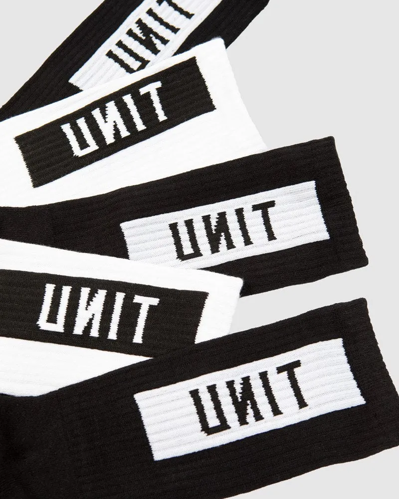 Youth Fixed Hi Lux Bamboo 5 Pack Socks - Multi