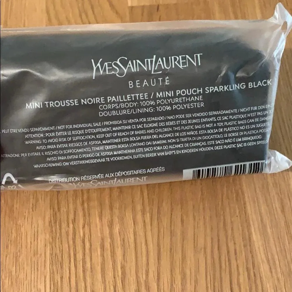 Yves Saint Laurent Mini Pouch - Black