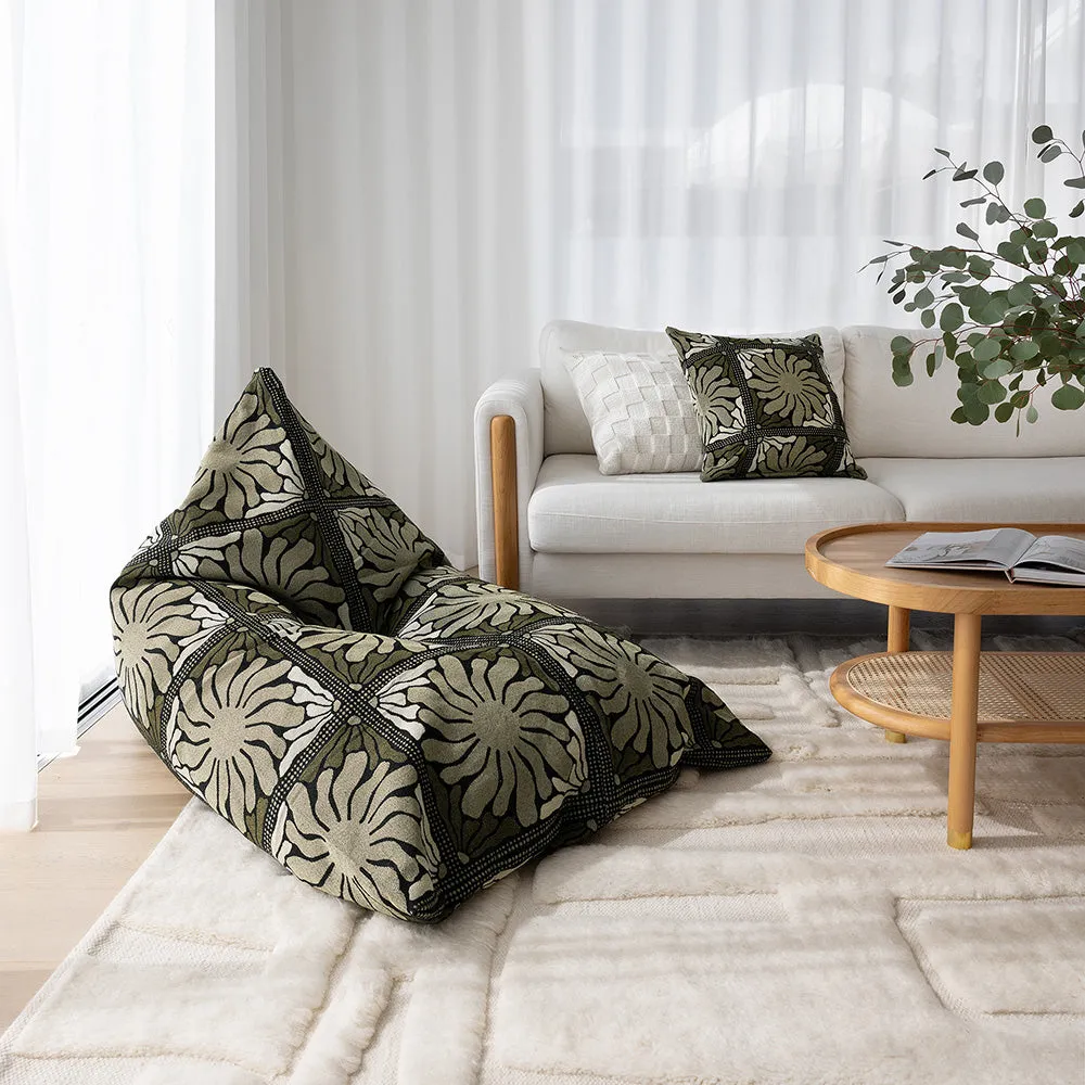 Zinnia Bean Bag - Moss