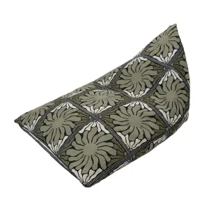Zinnia Bean Bag - Moss